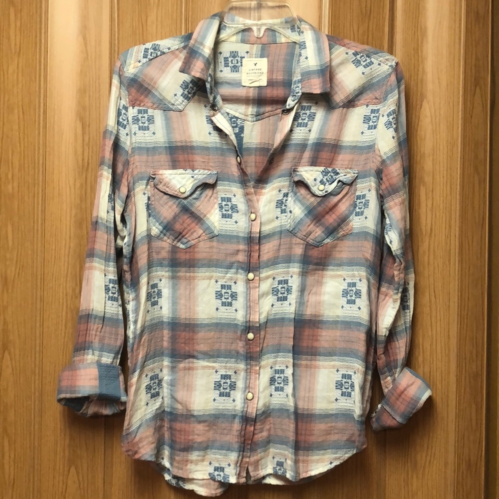 Boyfriend AE button up